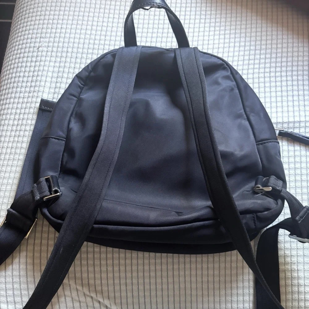 Kate Spade Black Nylon Dawn Medium Backpack